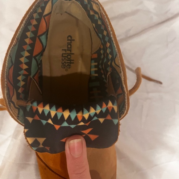 Charlotte Russe Size 6.5 Festival Boots - Picture 3 of 8